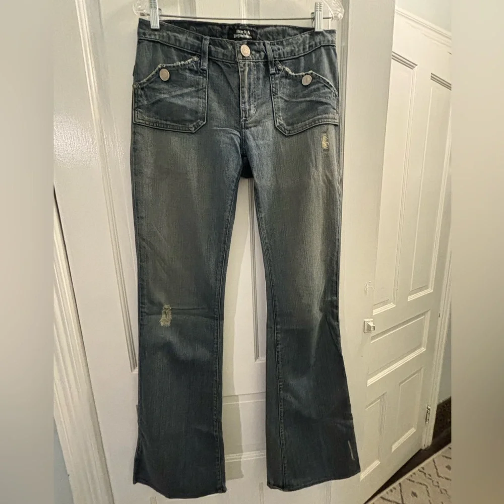 Rock & Republic vintage early 2000s Jeans, size 30, flare - Picture 3 of 3